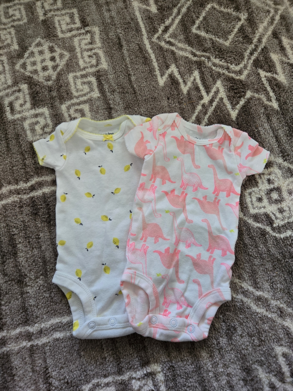 Simple Joys By Carter's Newborn Onsie Set Of 2